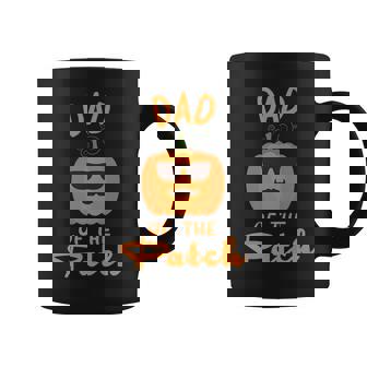 Pumpkin Dad Of The Patch For Funny Halloween Family Matching V2 Coffee Mug - Thegiftio UK