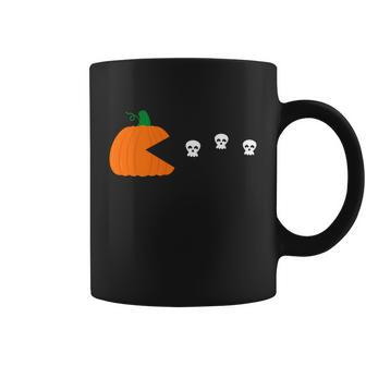 Pumpkin Ghost Boo Halloween Quote V2 Coffee Mug - Monsterry