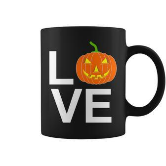 Pumpkin Love Halloween Graphic Design Printed Casual Daily Basic Coffee Mug