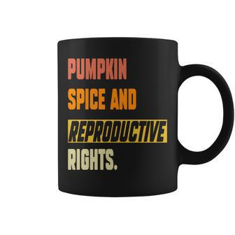 Pumpkin Spice & Reproductive Rights Feminist Pro Choice Fall Coffee Mug - Thegiftio UK