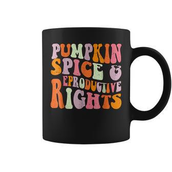 Pumpkin Spice And Reproductive Rights Halloween Funny Gifts Coffee Mug - Thegiftio UK