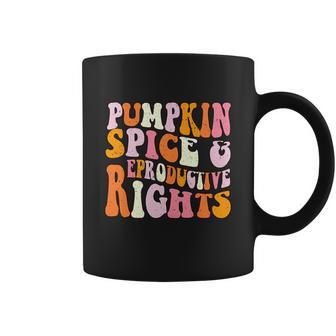 Pumpkin Spice And Reproductive Rights Halloween Graphic Design Printed Casual Daily Basic Coffee Mug - Thegiftio UK