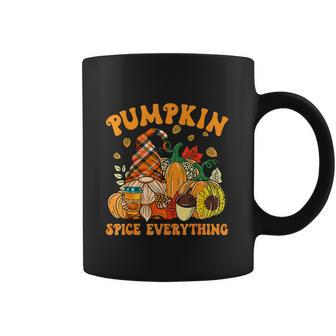 Pumpkin Spice Everything Cute Gnome Funny Halloween Graphic Design Printed Casual Daily Basic Coffee Mug