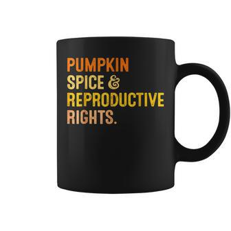 Pumpkin Spice Reproductive Rights Fall Feminist Choice Coffee Mug - Thegiftio UK