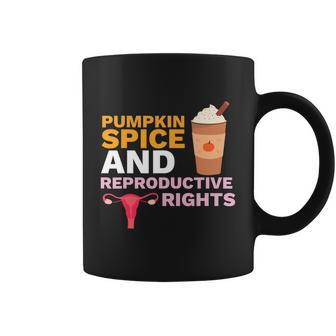 Pumpkin Spice Reproductive Rights Feminist Rights Choice Coffee Mug - Monsterry