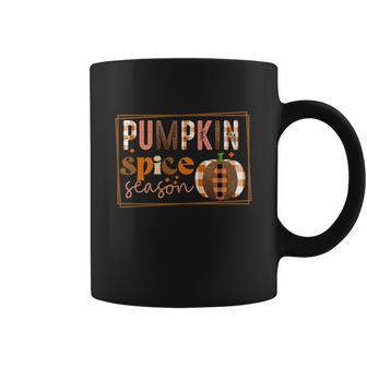 Pumpkin Spice Season Orange Fall Coffee Mug - Seseable