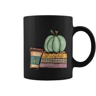 Pumpkin Spill Lette Thanksgiving Quote Coffee Mug - Monsterry CA