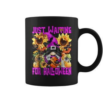 Purple Witch Gnome Quote For Girls Waiting Halloween Coffee Mug - Thegiftio UK