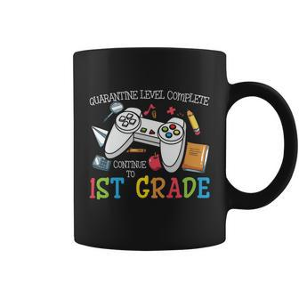 Quarantine Level Complete 1St Grade Video Game Back To School Coffee Mug - Monsterry DE