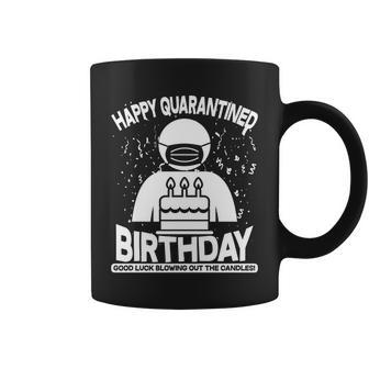Quarantined Birthday Good Luck Blowing Out The Candles Graphic Design Printed Casual Daily Basic Coffee Mug - Thegiftio UK