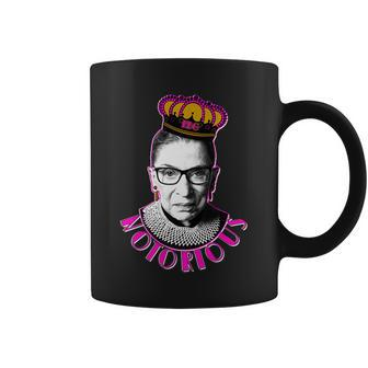 Queen Notorious Rbg Ruth Bader Ginsburg Tribute Coffee Mug - Monsterry
