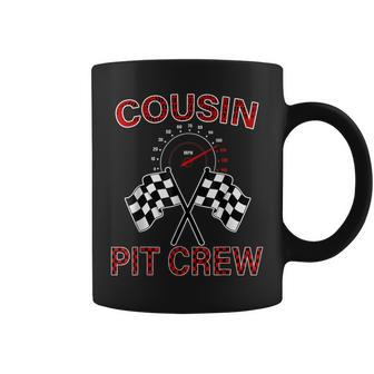 Race Car Birthday Party Racing Family Cousin Pit Crew Coffee Mug - Thegiftio UK