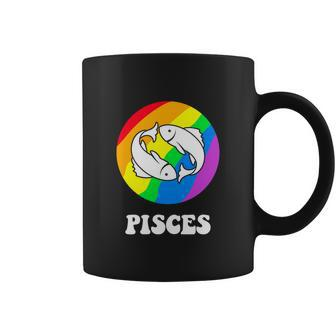 Rainbow Lgbt Pride Sunshine Pisces Parade March Graphic Design Printed Casual Daily Basic Coffee Mug - Thegiftio UK