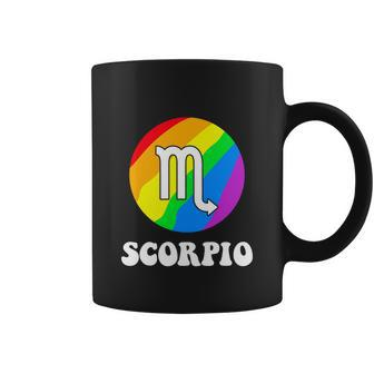 Rainbow Lgbtq Pride Sunshine Scorpio Parade March Graphic Design Printed Casual Daily Basic Coffee Mug - Thegiftio UK