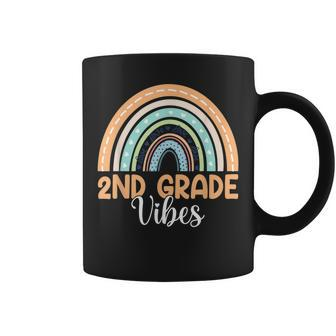 Rainbow Second Grade Vibes 2Nd Grade Teacher Back To School Coffee Mug - Thegiftio UK