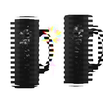 Rainbow Sunflower Love Is Love Lgbt Gay Lesbian Pride V2 Coffee Mug - Thegiftio