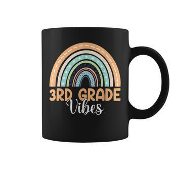 Rainbow Third Grade Vibes 3Rd Grade Teacher Back To School Coffee Mug - Thegiftio UK
