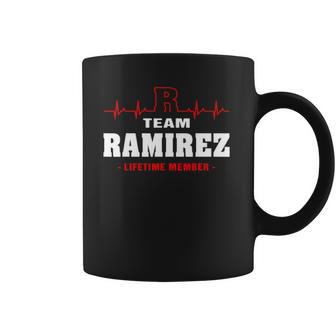 Ramirez Surname Name Family Team Ramirez Lifetime Member Coffee Mug - Thegiftio UK