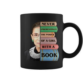 Rbg Never Underestimate Ruth Bader Ginsburg Tshirt Coffee Mug - Monsterry DE
