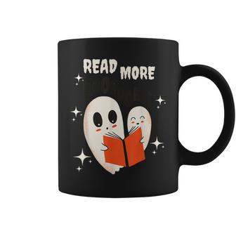 Read More Books Cute Ghosts Read More Boooooks Halloween Coffee Mug - Thegiftio UK