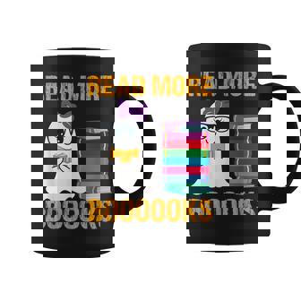 Read More Boooooks Cute Ghost Read More Books Halloween Coffee Mug - Thegiftio