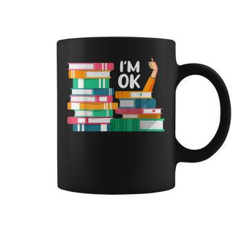 Reading Book Lovers Im Ok National Book Lovers Day Coffee Mug - Thegiftio UK