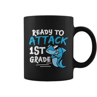 Ready To Attack 1St Grade Back To School First Day Of School Coffee Mug - Monsterry CA