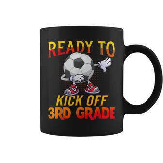 Ready To Kick Of 3Rd Grade Student Teacher Soccer Lover Coffee Mug - Thegiftio UK