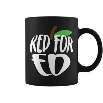 Red For Ed Arizona Teacher Tshirt Coffee Mug - Monsterry