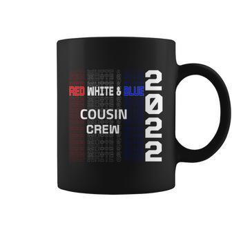 Red White And Blue Cousin Crew 2022 4Th Of July American Flag Gift Coffee Mug - Monsterry AU