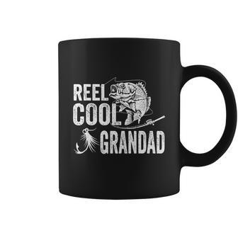Reel Cool Grandad Fishing Funny Fathers Day Coffee Mug - Monsterry CA