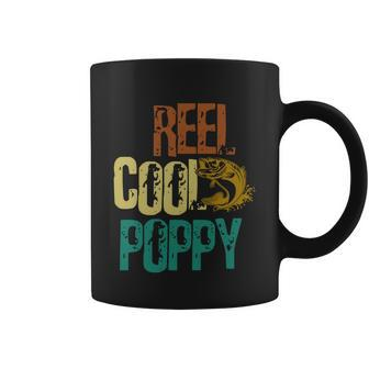 Reel Cool Poppy Vintage Fishing Coffee Mug - Monsterry UK