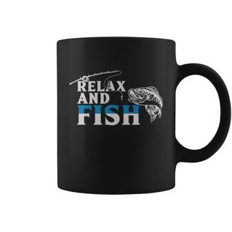 Relax And Fish Coffee Mug - Monsterry AU