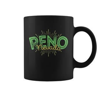 Reno Nevada Souvenir Graphic Design Printed Casual Daily Basic Coffee Mug - Thegiftio UK