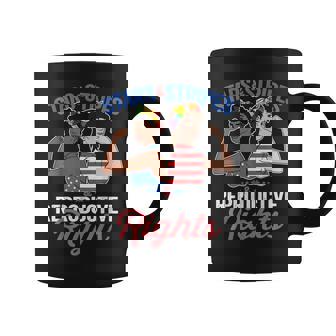 Reproductive Rights And Woman Rights Stars With Stripes Coffee Mug - Thegiftio UK