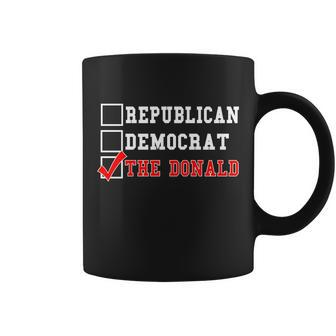 Republican Democrat Donald Trump Tshirt Coffee Mug - Monsterry DE
