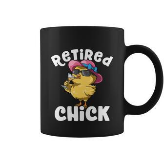 Retired Chick Funny Ladies Retired Moms Retirement Meaningful Gift Coffee Mug - Monsterry UK