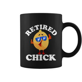 Retired Chick Nurse Chicken Retirement 2021 Colleague Funny Gift Coffee Mug - Monsterry DE