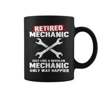 Retired Mechanic V2 Coffee Mug - Seseable