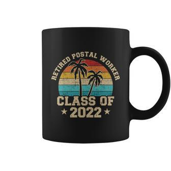 Retired Postal Worker Class Of 2022 Retirement Gift Coffee Mug - Monsterry CA
