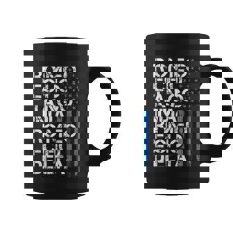 Retired Thin Blue Line Phonetic Code Police Retirement Coffee Mug - Thegiftio UK