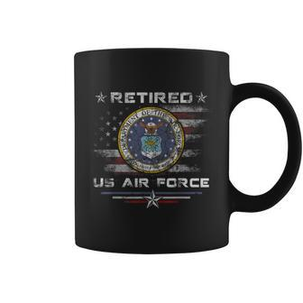 Retired Us Air Force Veteran Great Gift Thanksgiving Gift Graphic Design Printed Casual Daily Basic Coffee Mug - Thegiftio UK