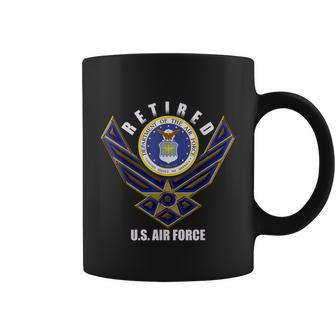 Retired Us Air Force Veteran Retirement Gift Coffee Mug - Monsterry