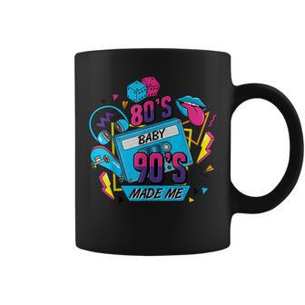Retro 1980S 80S Baby 1990S 90S Made Me Vaporwave Nostalgia Coffee Mug - Seseable