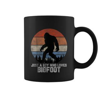 Retro Bigfoot Bigfoot Kid Boys Bigfoot Coffee Mug - Thegiftio UK