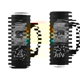 Retro Cat Daddy 80S 90S Style Cat Retro Cat Sunglasses Coffee Mug - Thegiftio UK