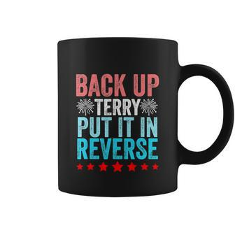 Retro Costume Back It Up Terry 4Th Of July Fireworks Funny Coffee Mug - Monsterry