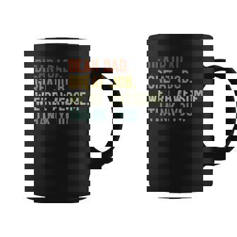 Retro Dear Dad Great Job Were Awesome Coffee Mug - Thegiftio
