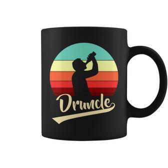 Retro Druncle Logo Tshirt Coffee Mug - Monsterry