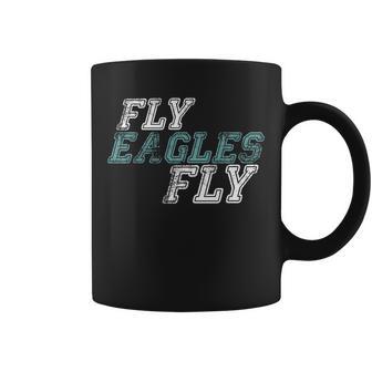 Retro Fly Eagles Fly Coffee Mug - Monsterry AU